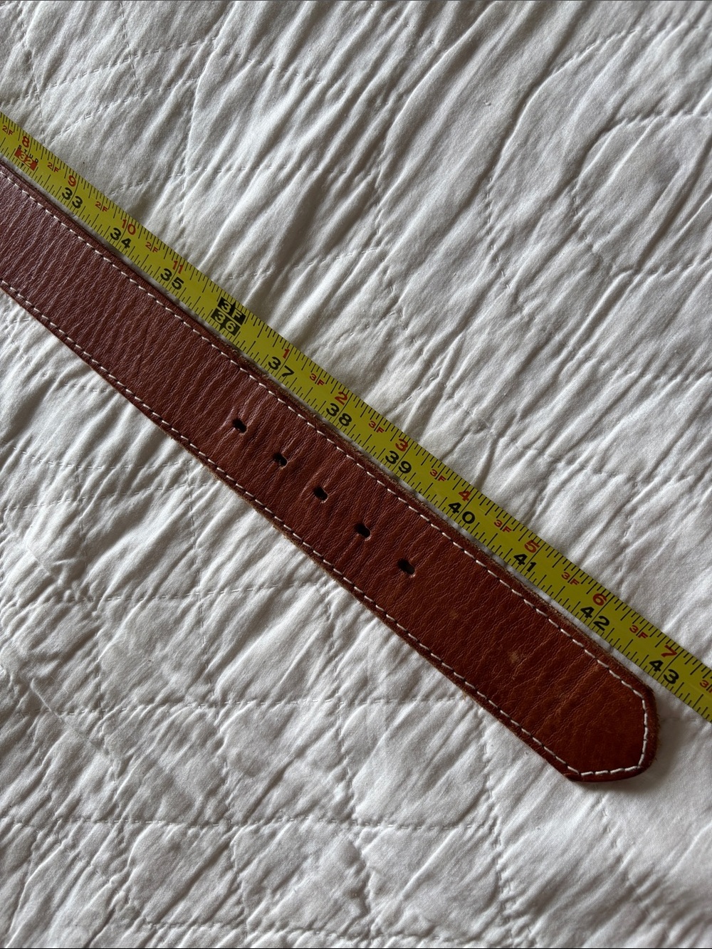 Blue Rodeo Leather Belt - Picture 4 of 5